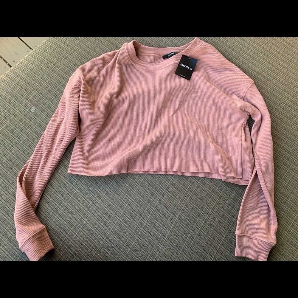Light Pink Crop Top